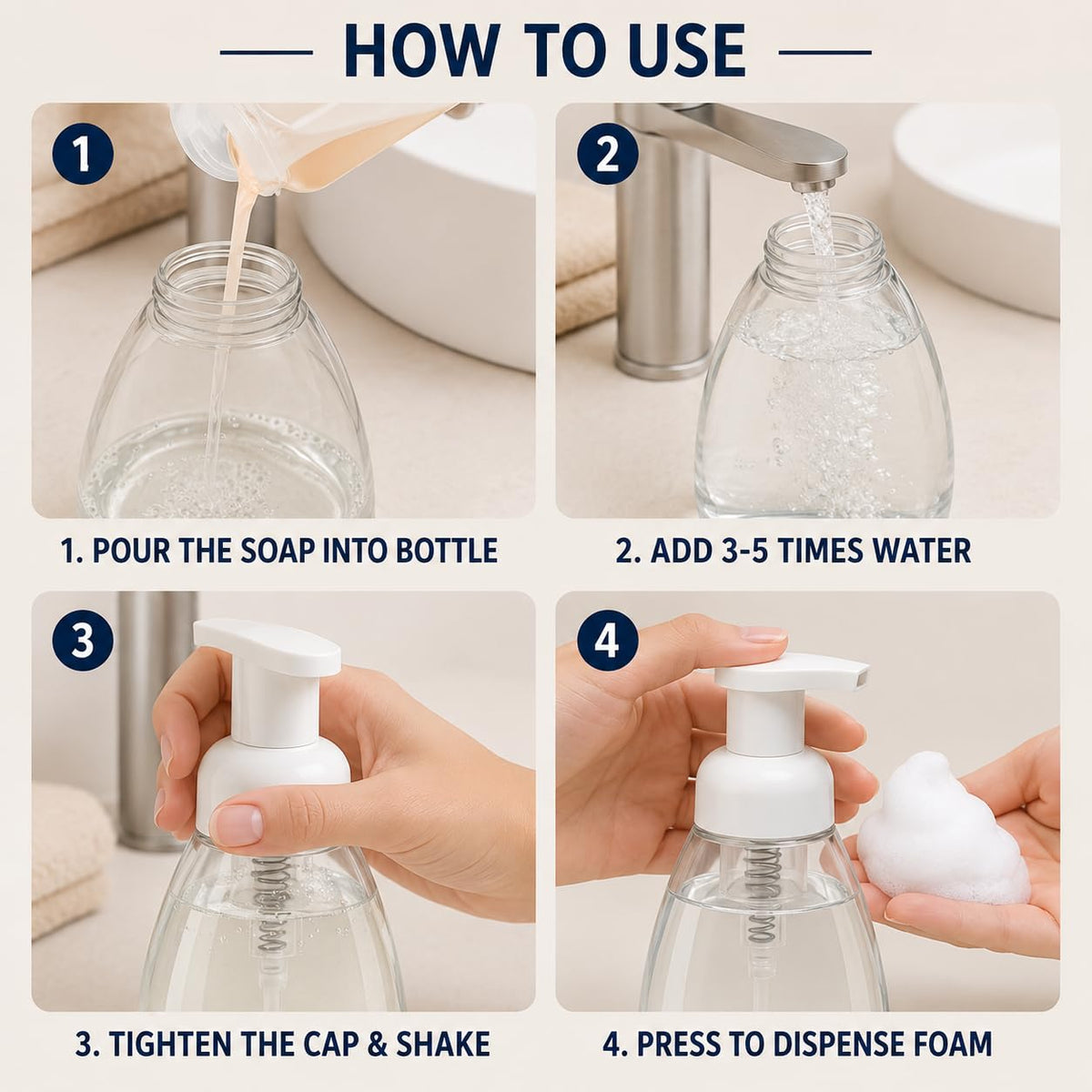 Foaming Soap Dispenser