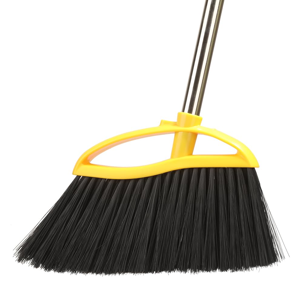 Indoor Broom Soft Bristles for Hardwood Floors