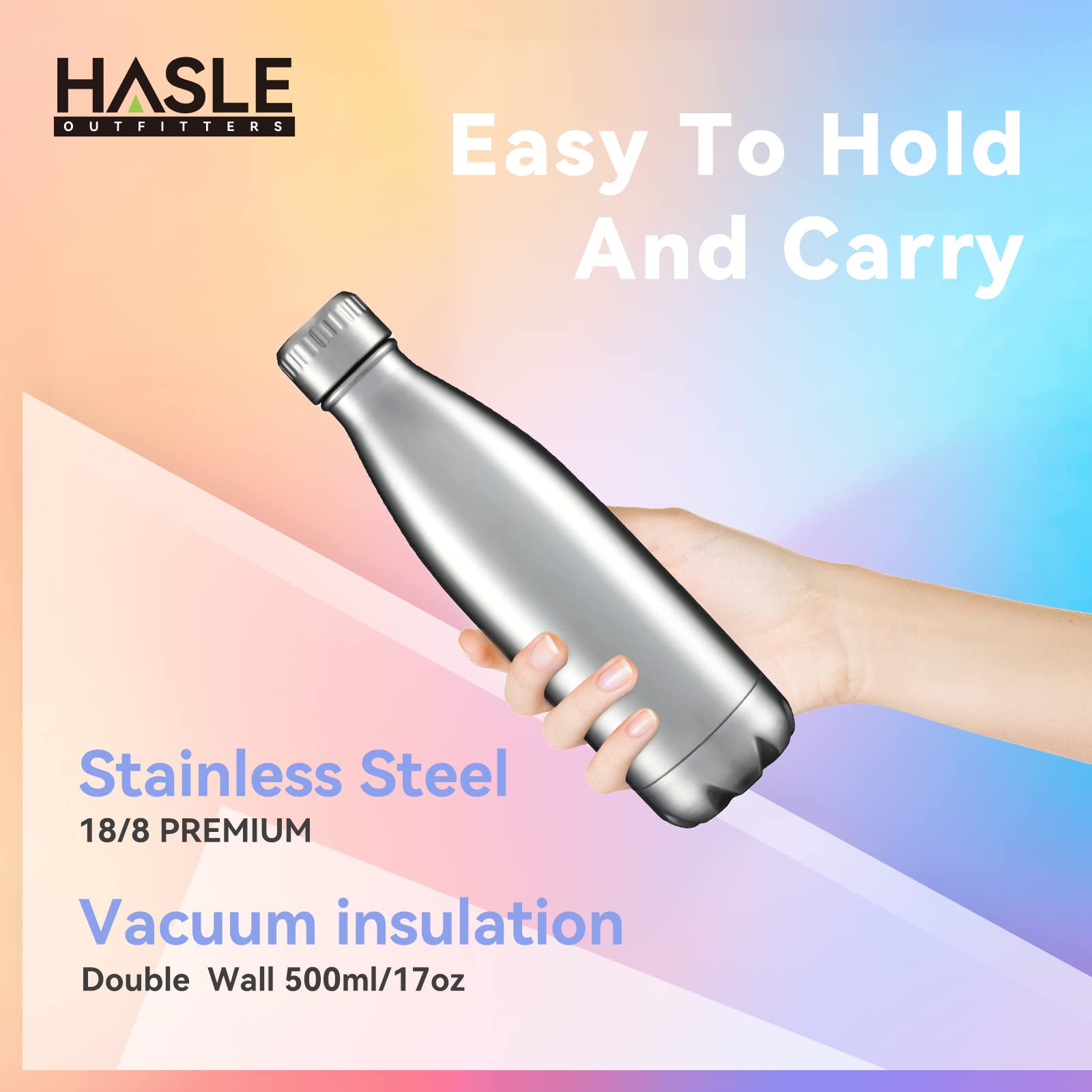 17oz Stainless Steel Water Bottles Bulk