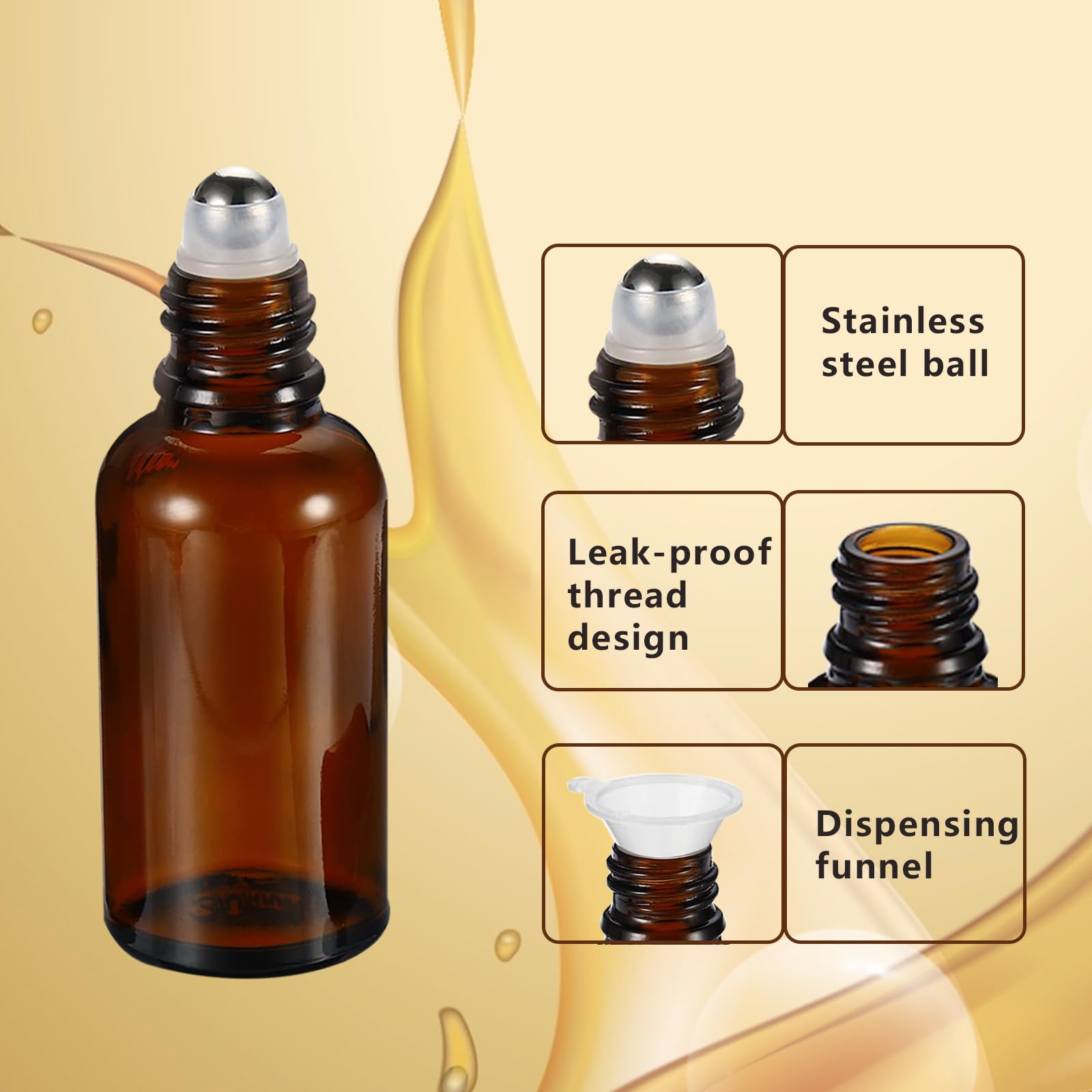 30ML Roller Bottles for Essential Oil