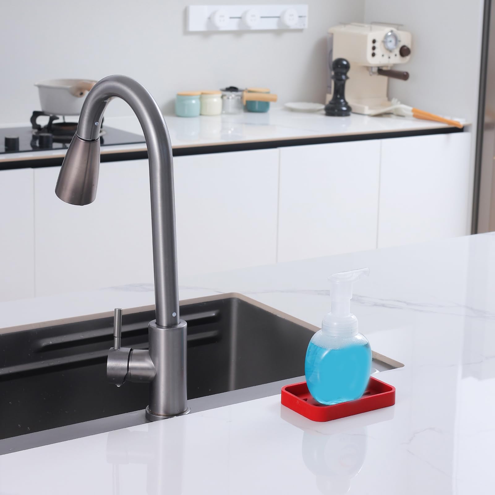 Silicone Kitchen Sink Organizer Tray for Multiple Usage