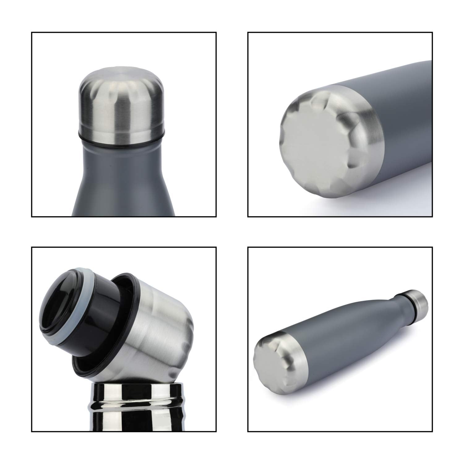17oz Sport Water Bottle Vacuum Insulated Stainless Steel Leak