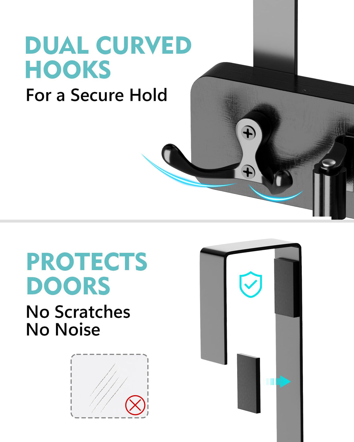 Mop and Broom Holder Wall Mount