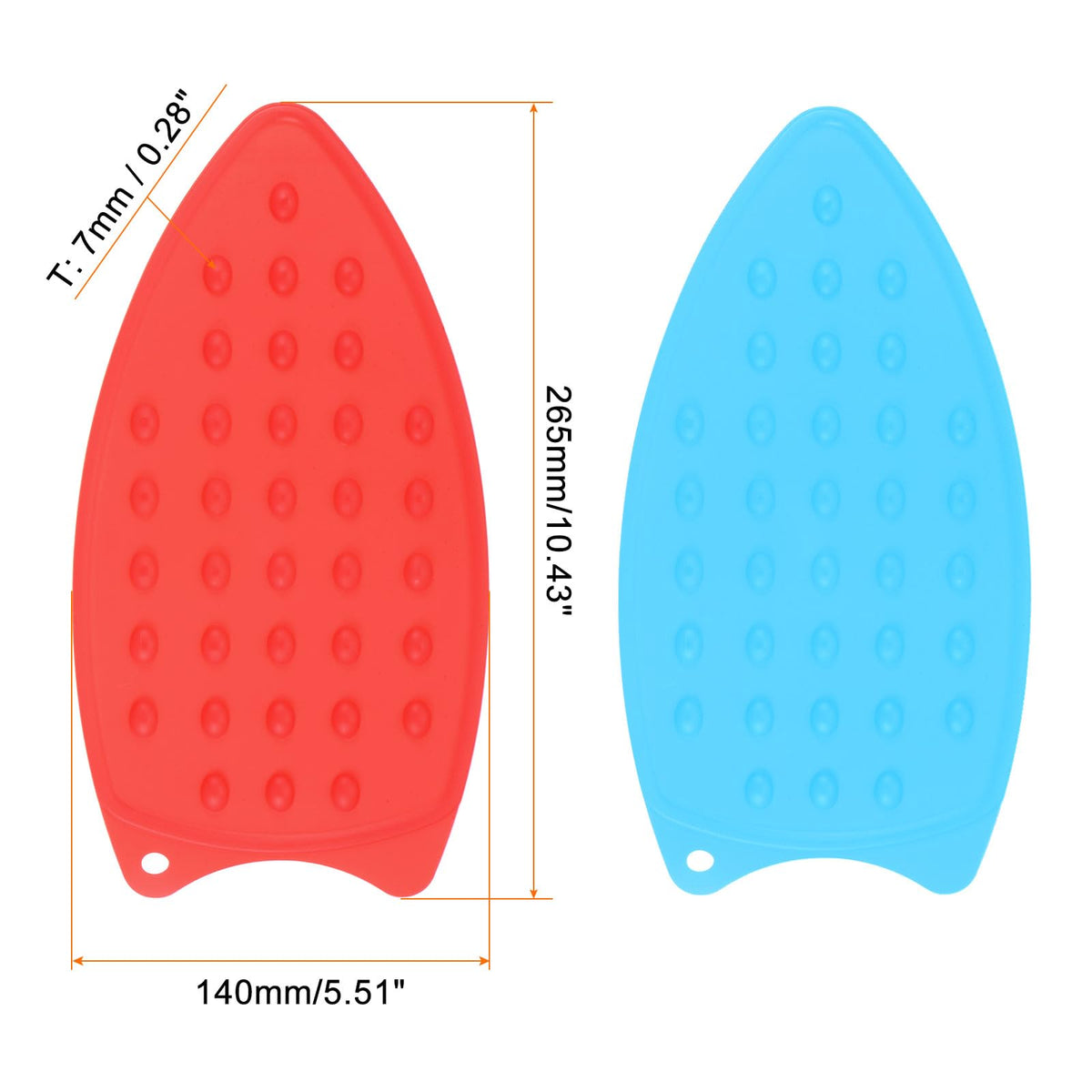 2pcs Silicone Iron Rest Pad