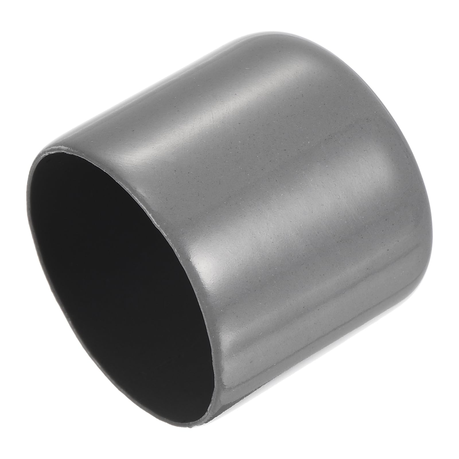 20pcs Rubber End Caps 33mm ID Vinyl Cap Cover Screw Protectors Dark Grey
