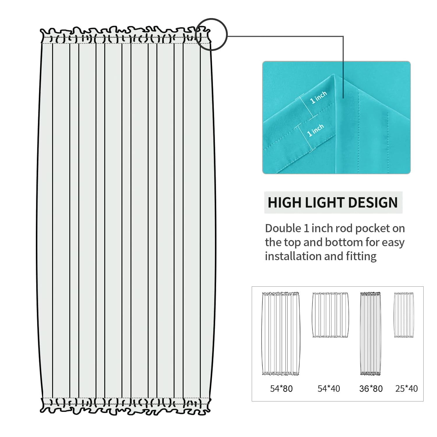 French Door Curtains