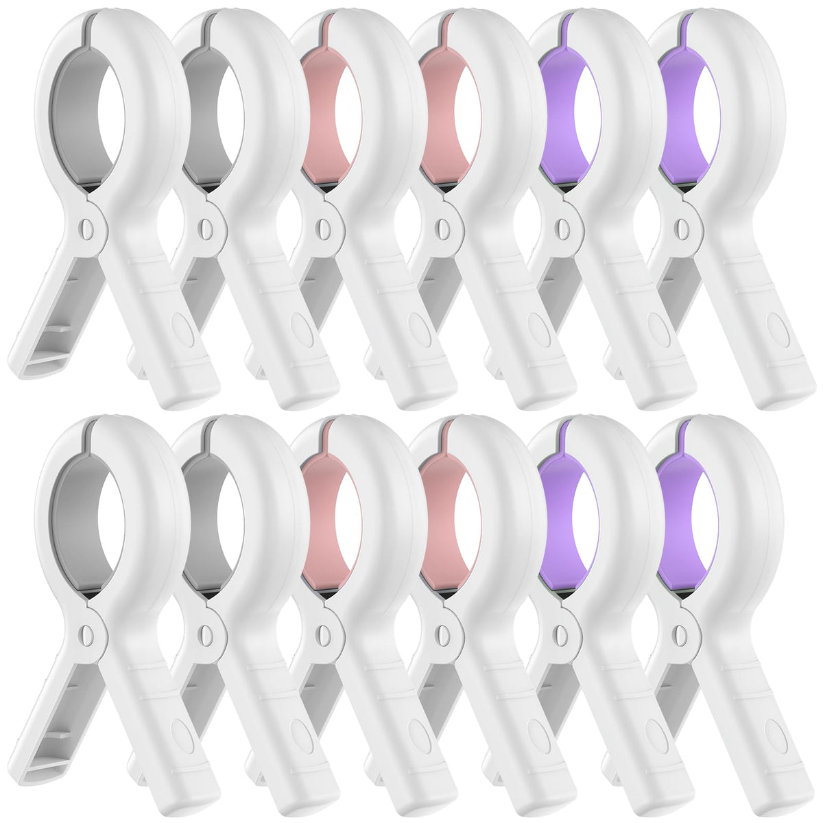 12 Pack Beach Towel Clips (12 Count)