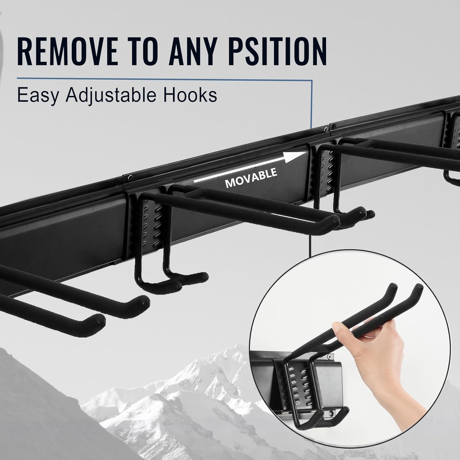 Wall Mount Tool Storage Rack