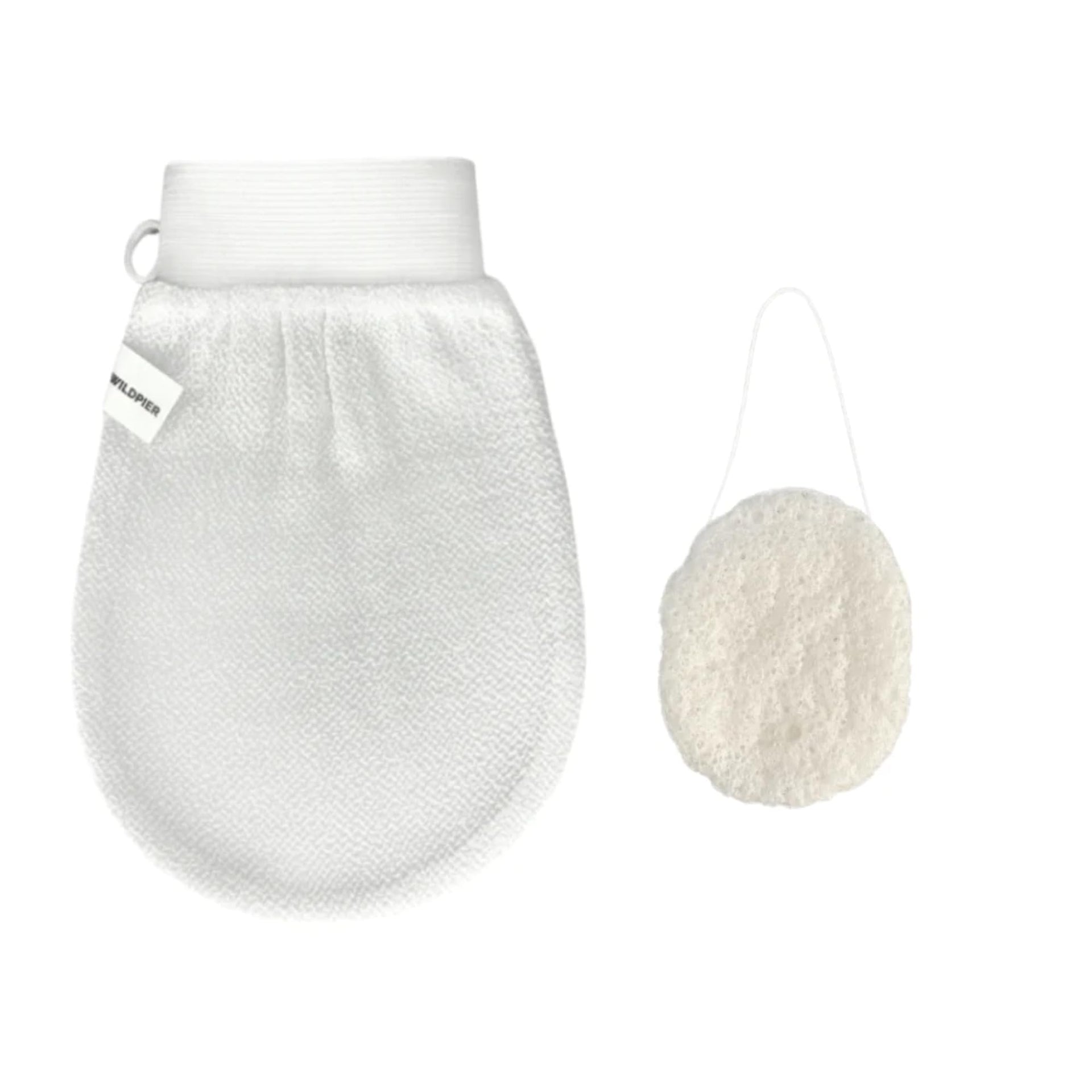 Deep Exfoliating Glove and Konjac Sponge Bundle (2 Count)