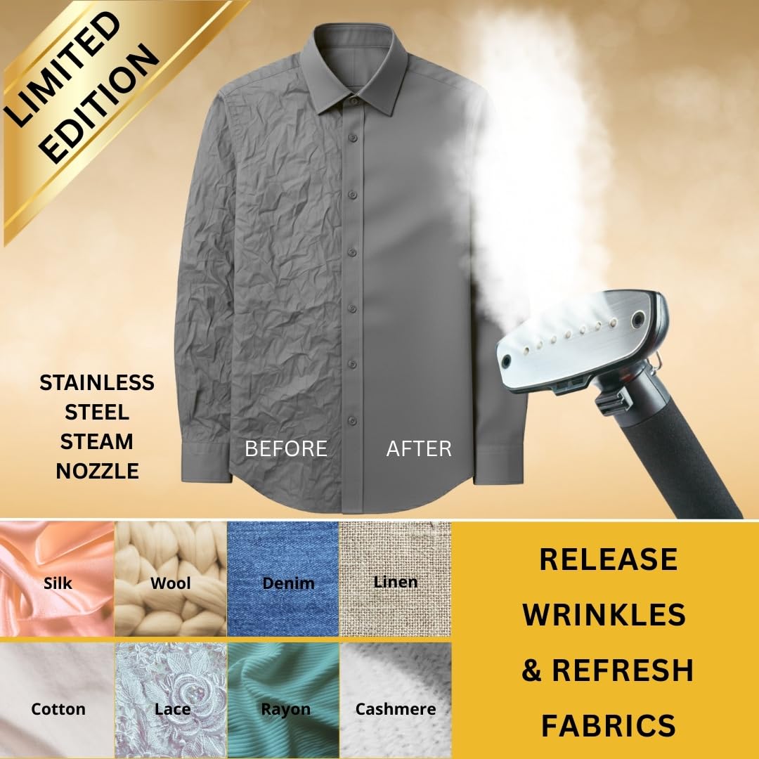 Garment Steamer with Foot Pedal Controls