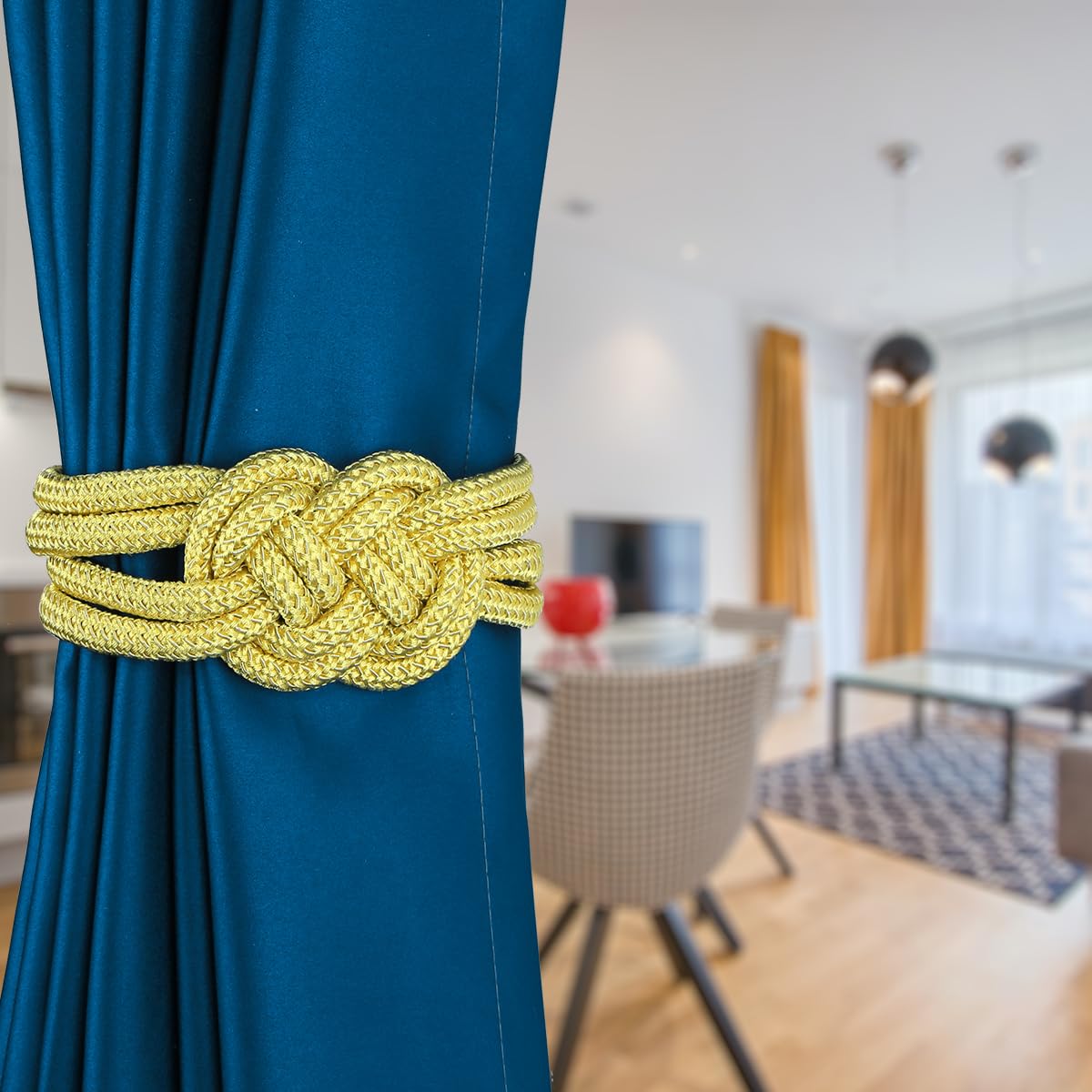 2 Pack Magnetic Curtain Tiebacks (2 Count)