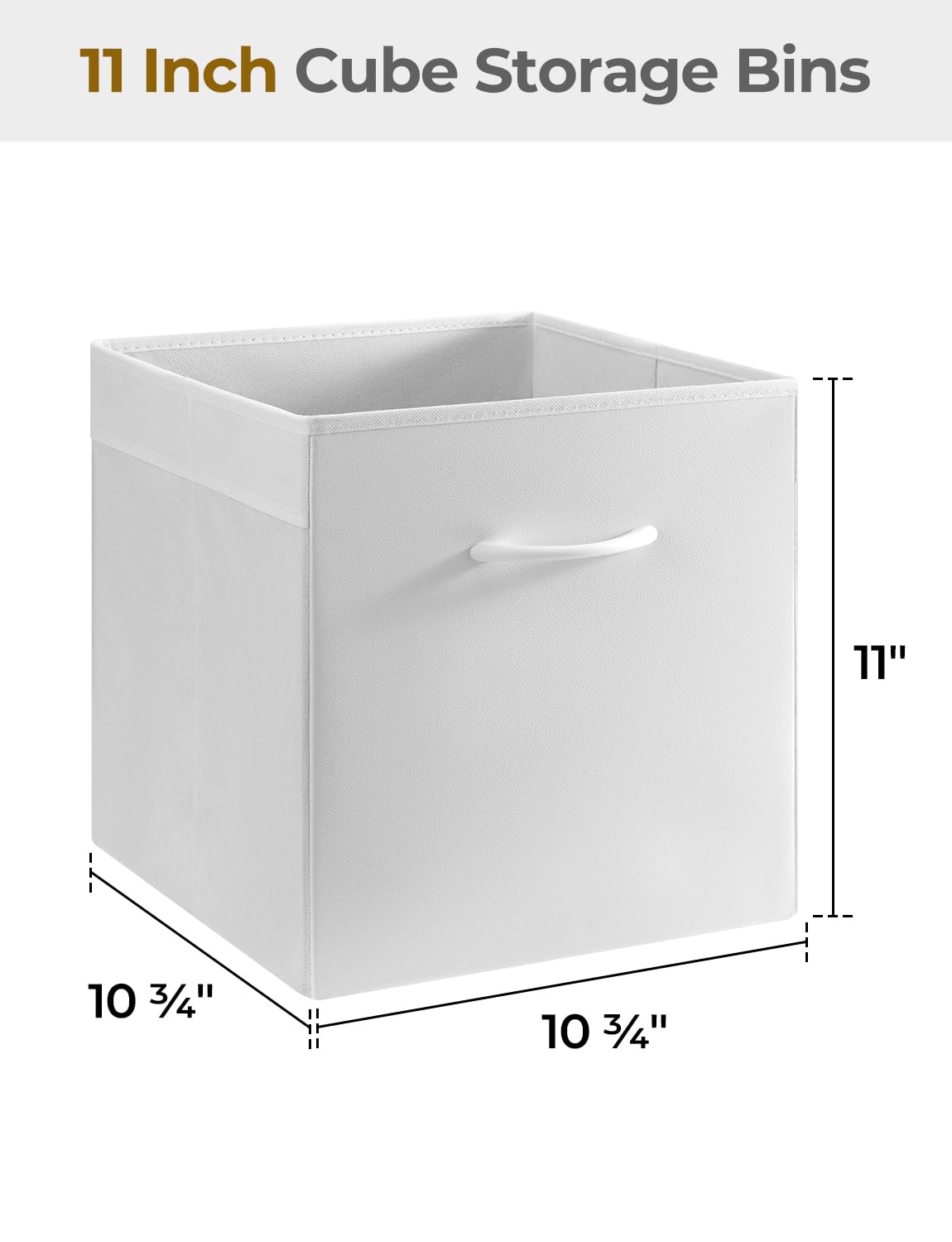 11in Storage Cubes (4 Count)