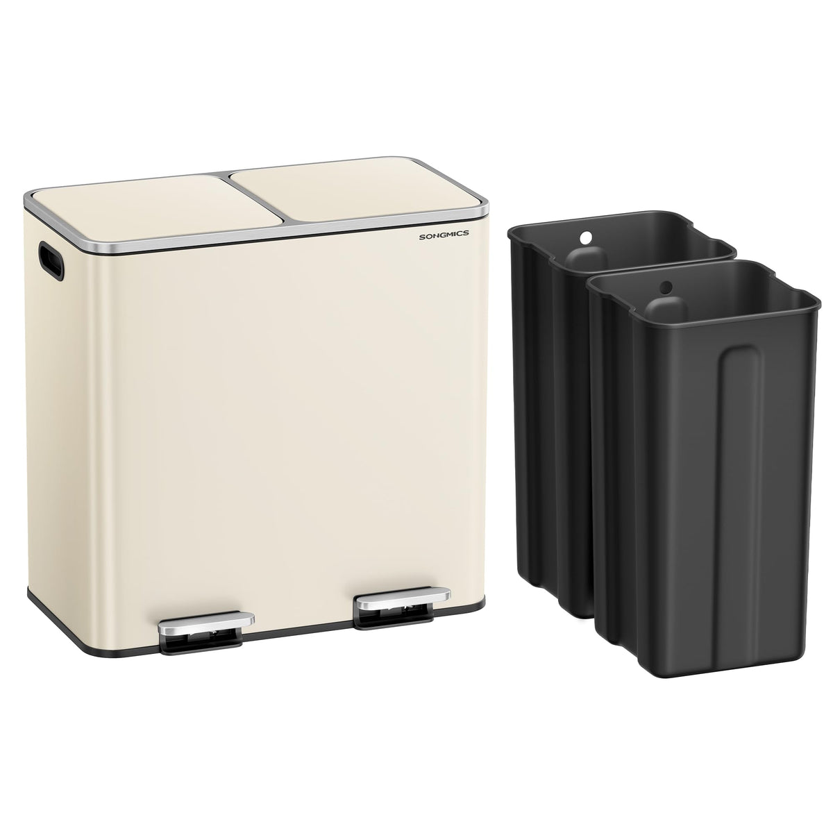 Trash Can 2 x 10.6 Gallon