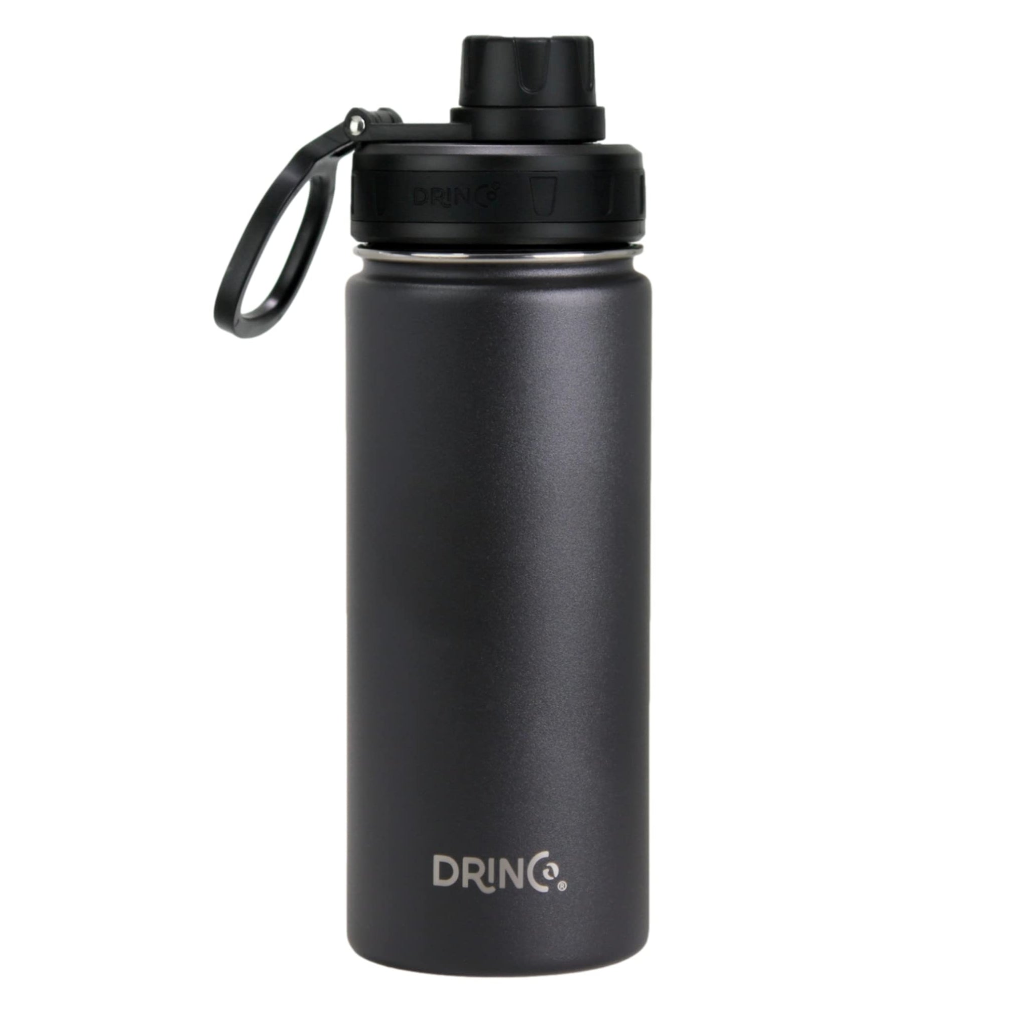 Stainless Steel Water Bottle Spout Lid Vacuum Insulated Double Wall Water Bottle Wide Mouth