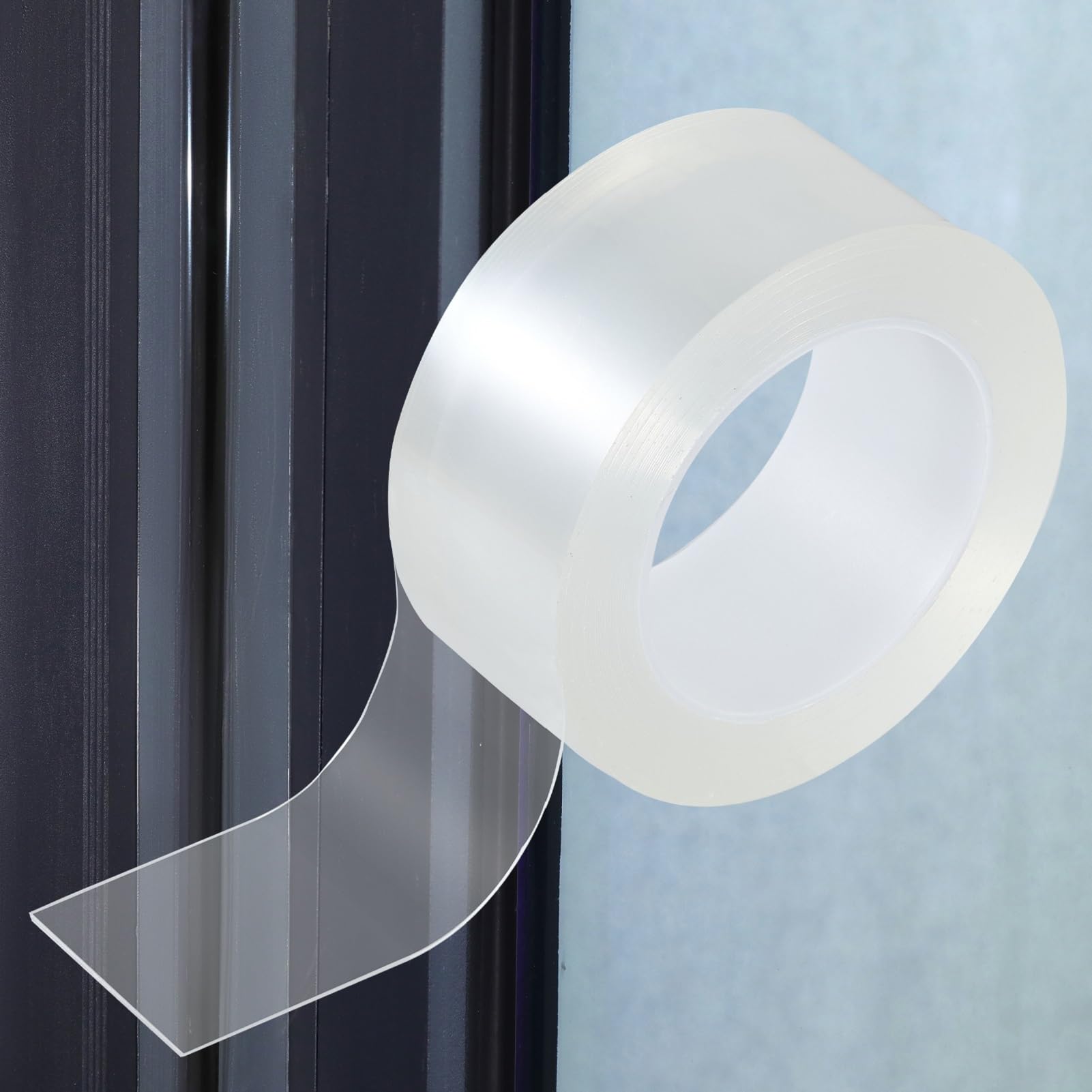 Transparent Window Weather Sealing Tape 2inch*33ft Weather Stripping Residue (33 Foot)