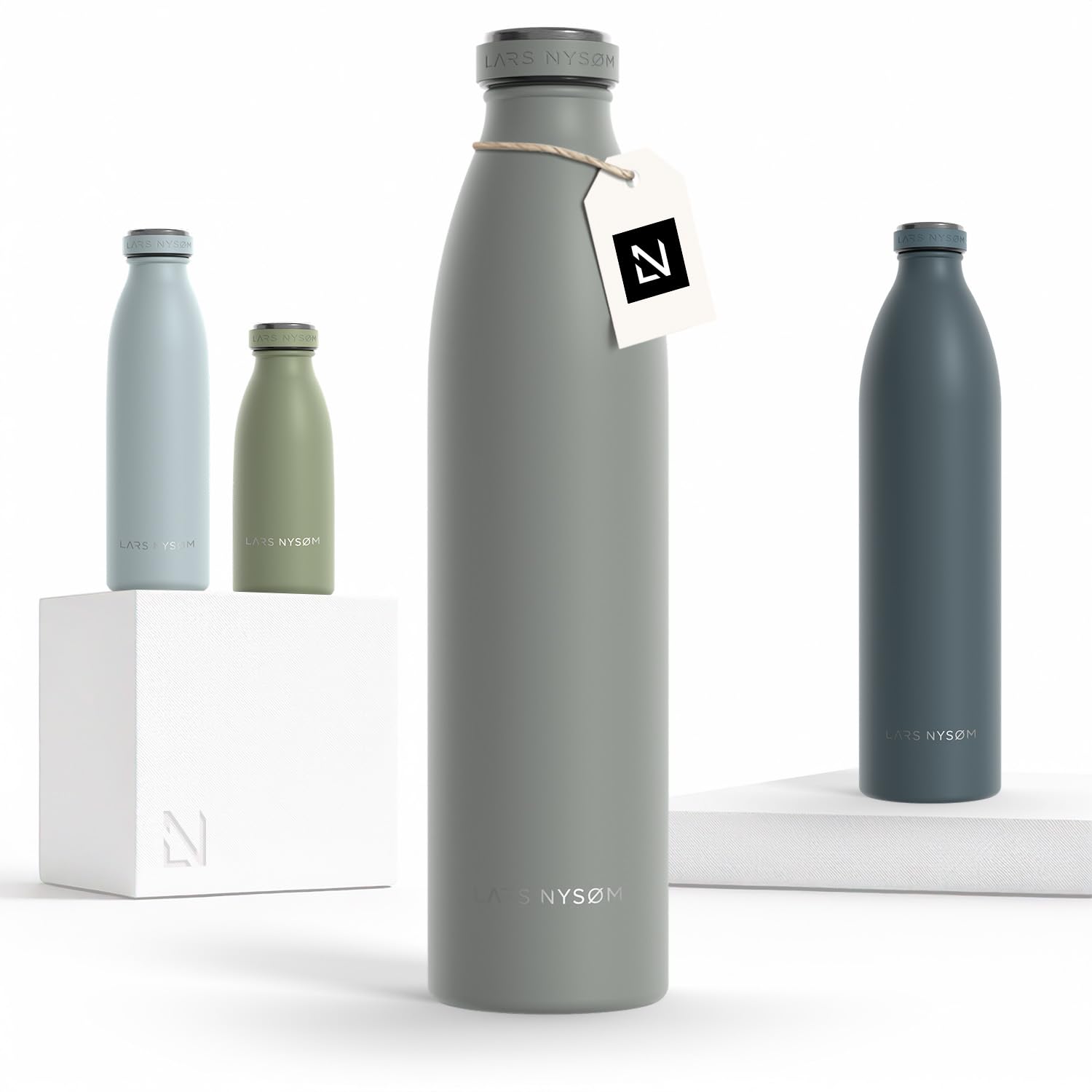 Stainless Steel Insulated Water Bottle 12oz 17oz 25oz 34oz 51oz