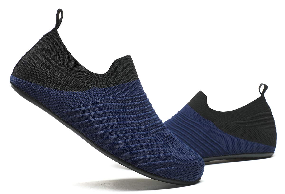 Adult Indoor House Slippers Socks Travel Lightweight Comfort Non Slip Grip House Floor Home Shoes for Women Men