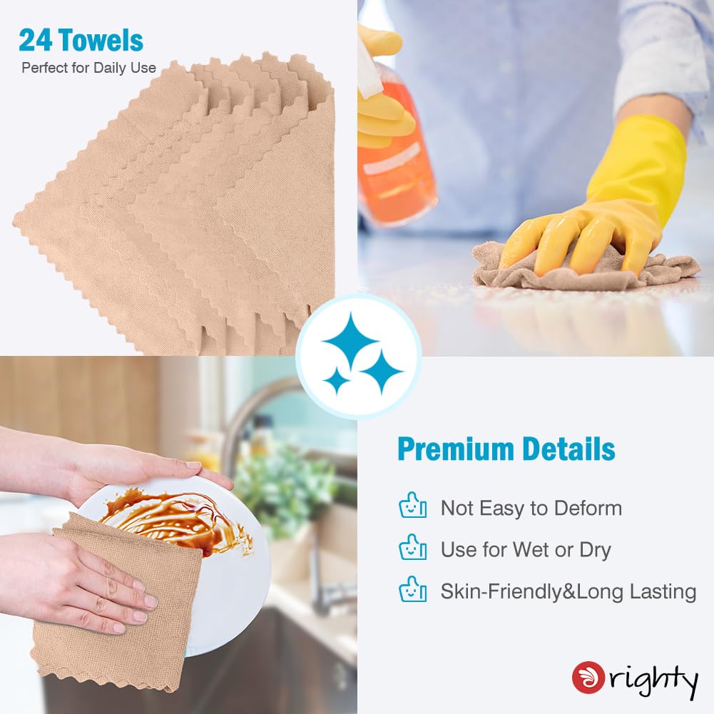 Microfiber Cleaning Cloth (24 Count)