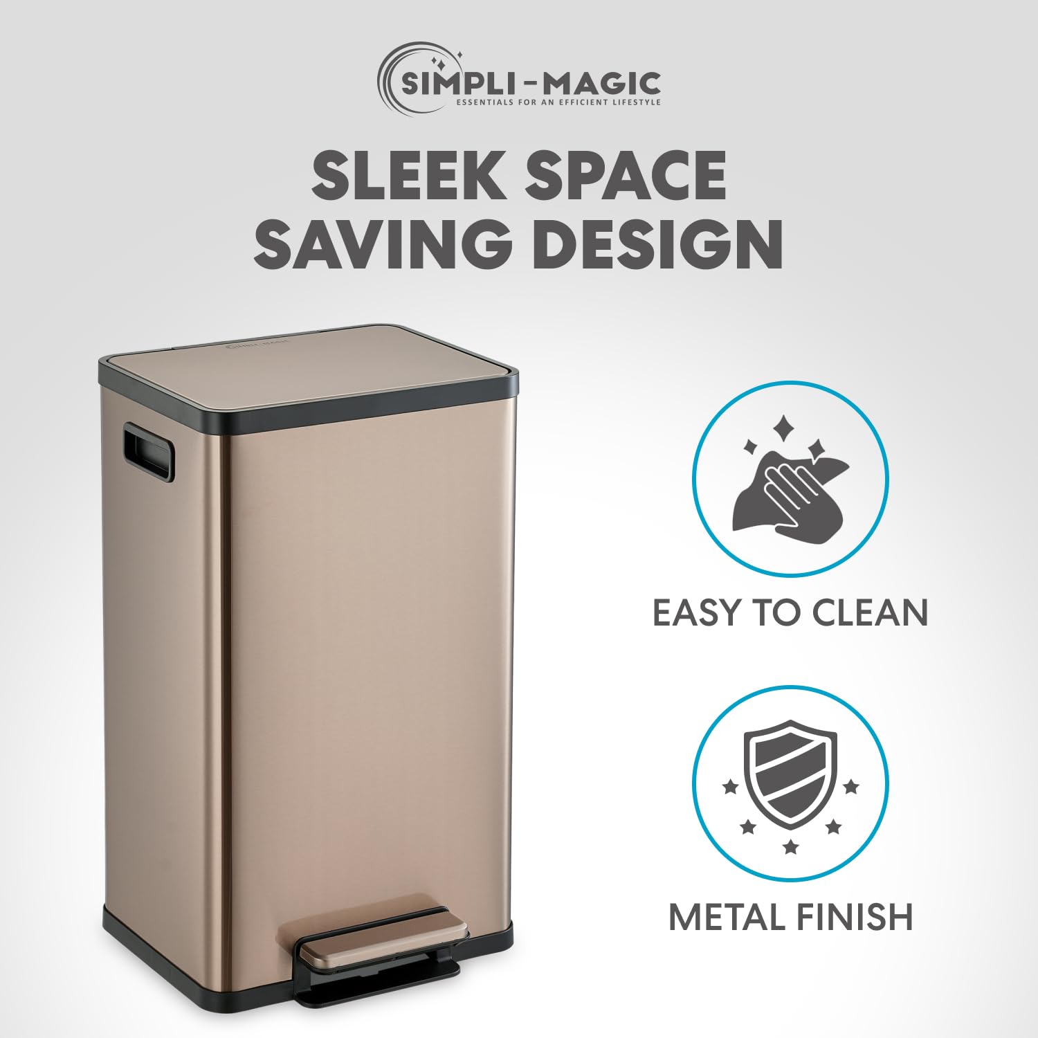 13 Gallon 50 Liter Kitchen Trash Can