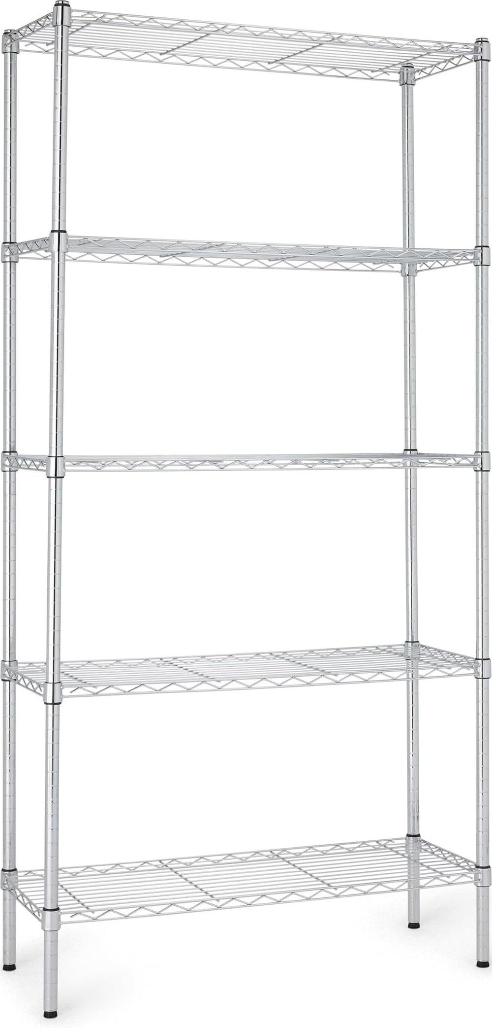 5 Shelf Adjustable Heavy Duty Steel Wire Rack