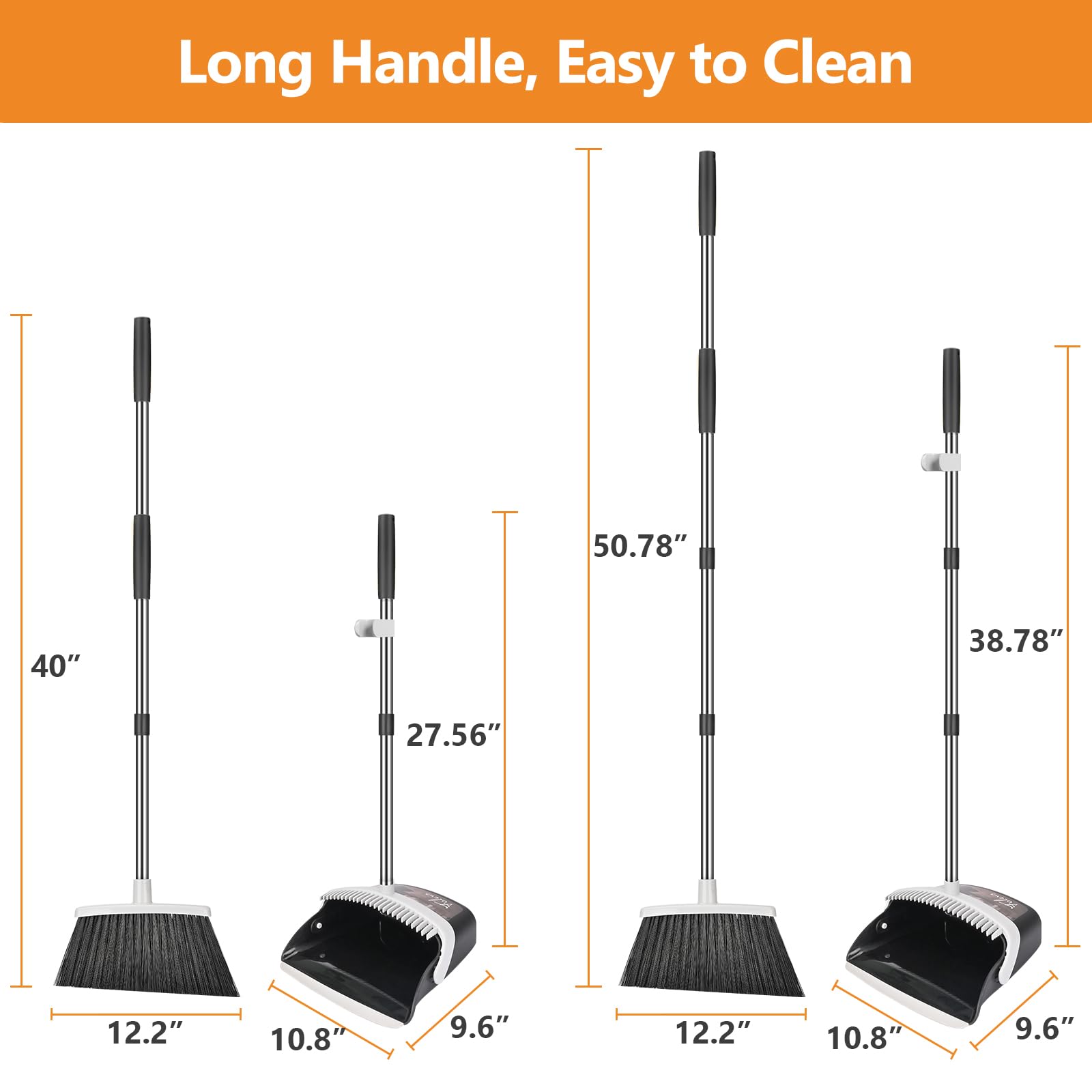 Broom and Dustpan Set