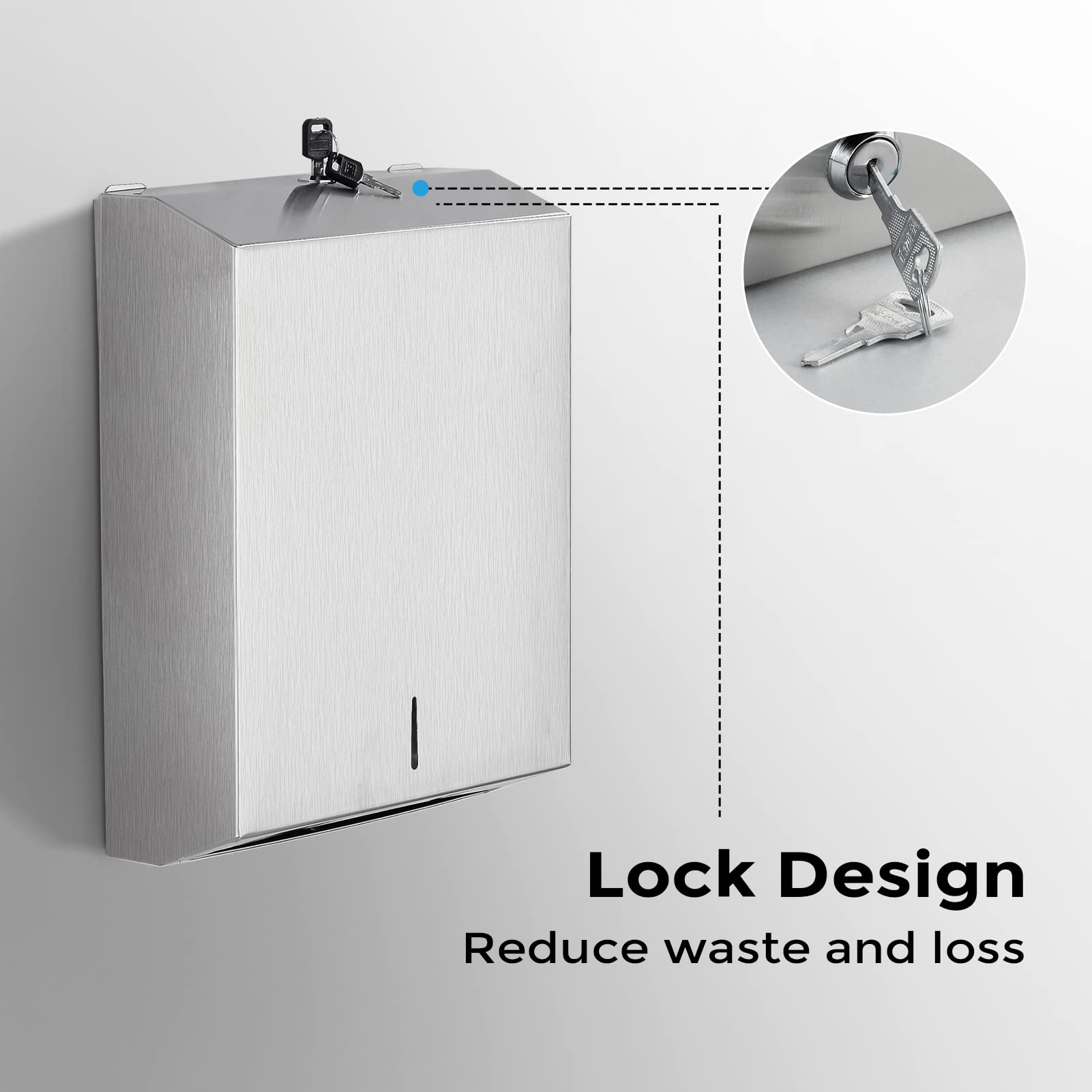 Paper Towel Dispenser Wall Mount