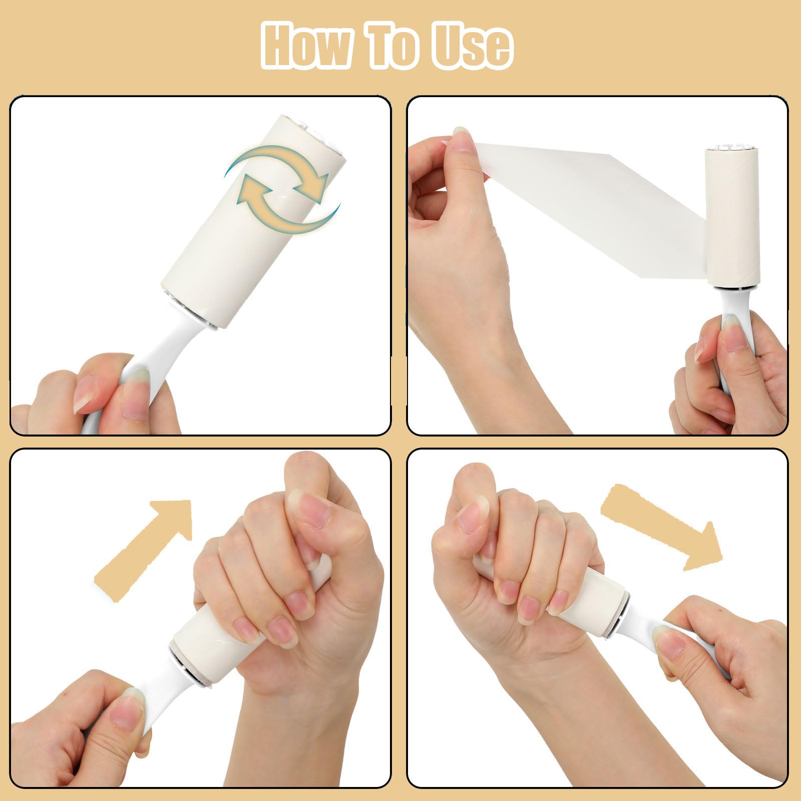 Lint Rollers for Pet Hair Extra Sticky