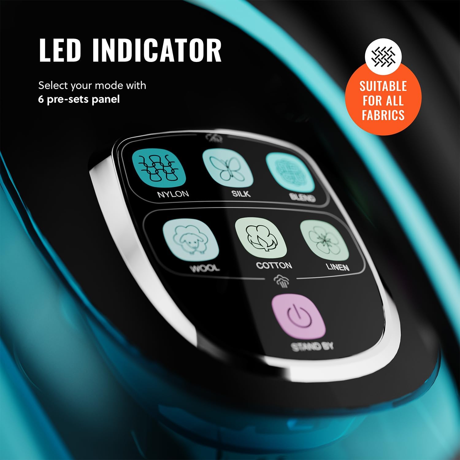 PurSteam SteamTech Steam Iron with LED Display