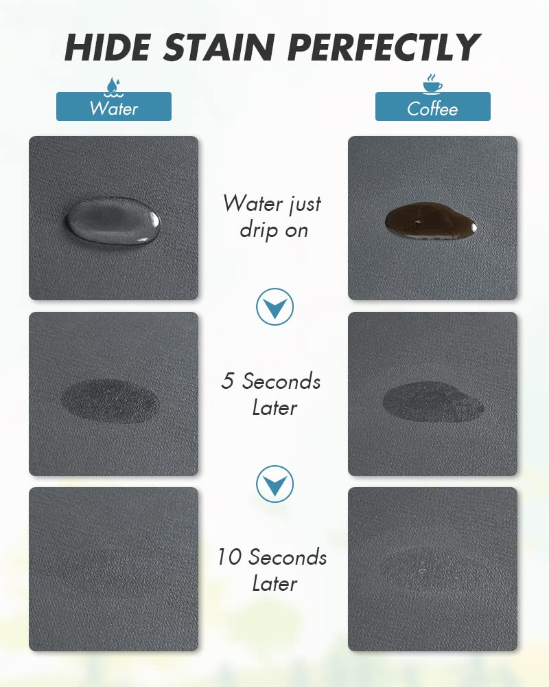 Coffee Mat Hide Stain Rubber Backed Absorbent Dish Drying Mat for Kitchen Counter