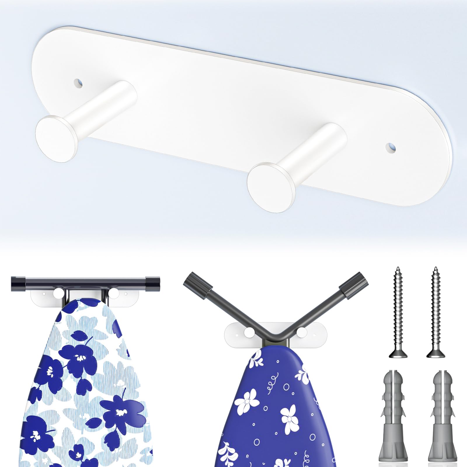 Ironing Board Hanger Wall Mount