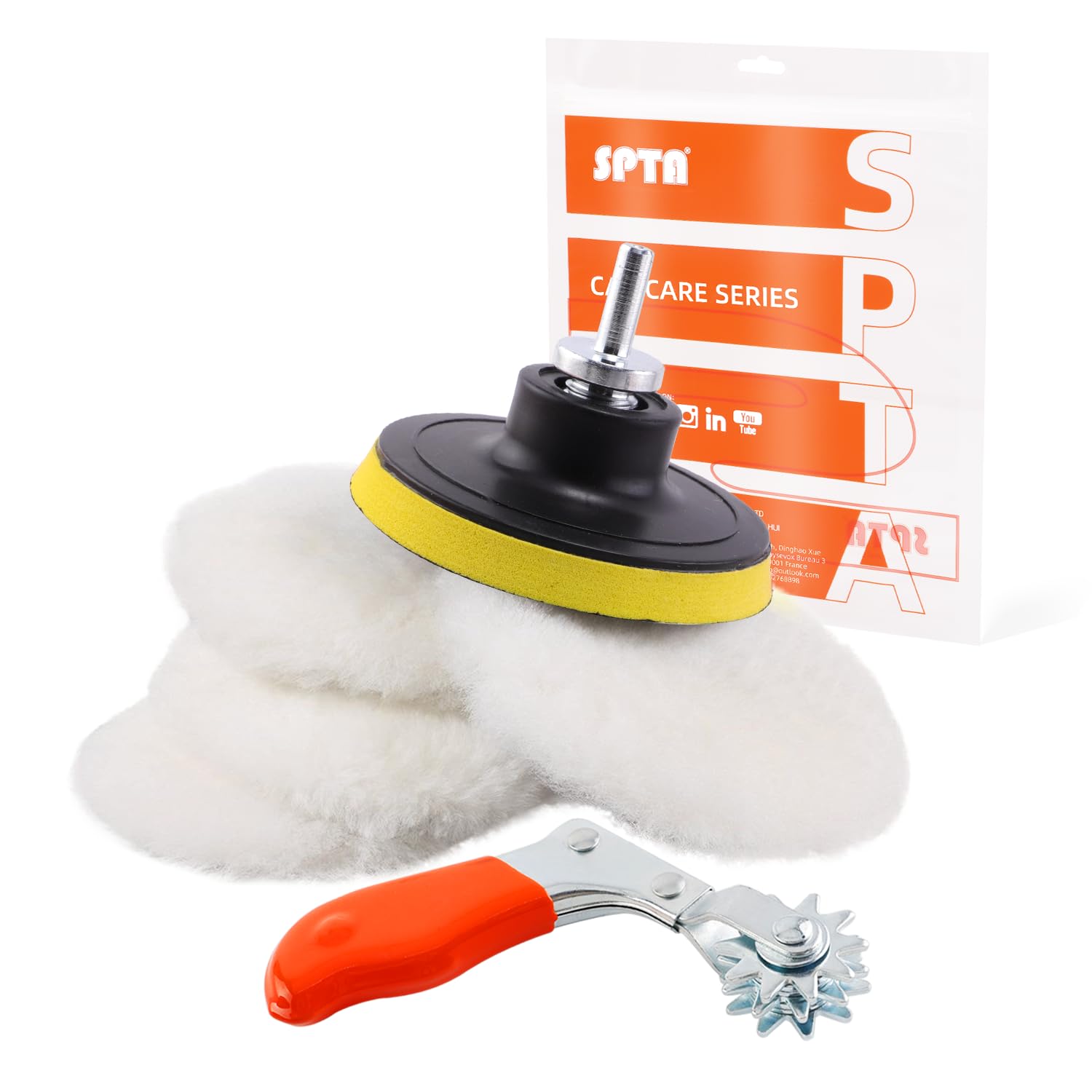 Wool Buffing Polishing Pad (7 Count)