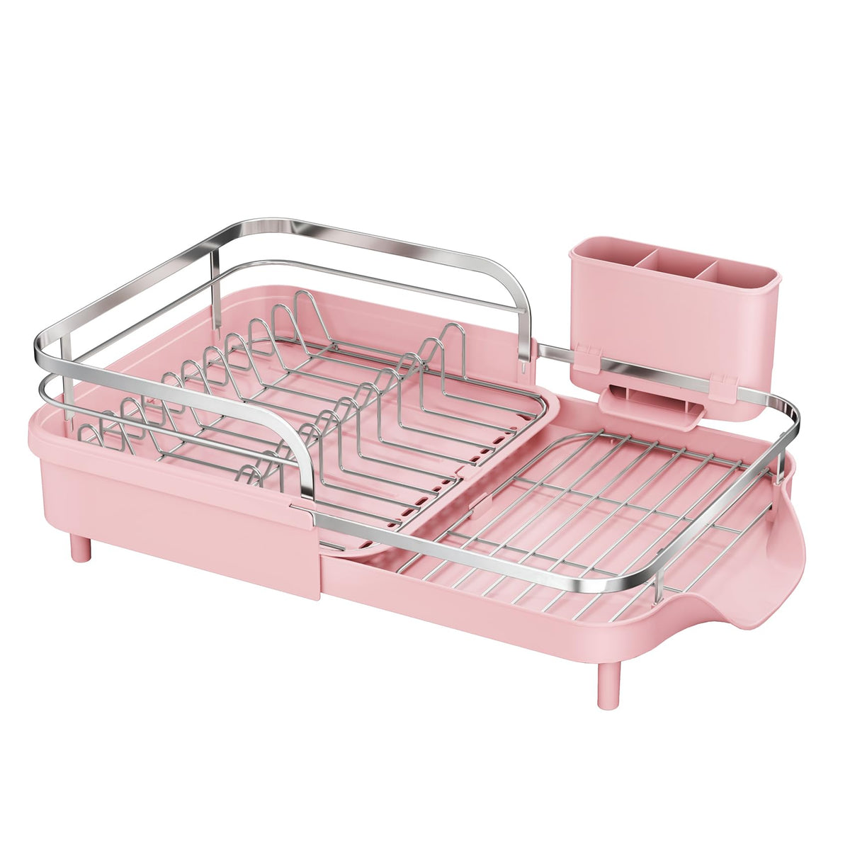 Expandable Dish Drying Rack for Small Kitchen Counter