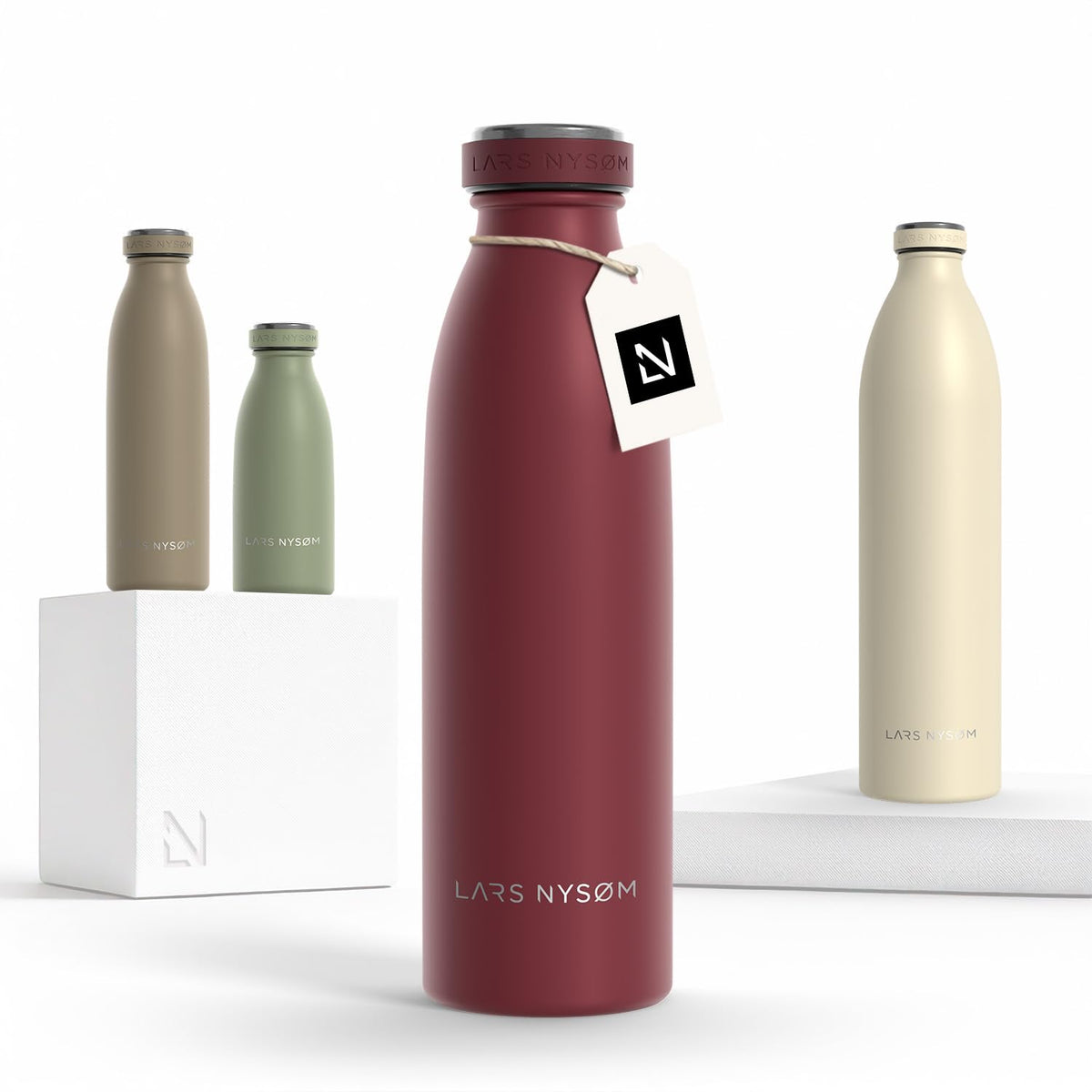 Stainless Steel Insulated Water Bottle 12oz 17oz 25oz 34oz 51oz