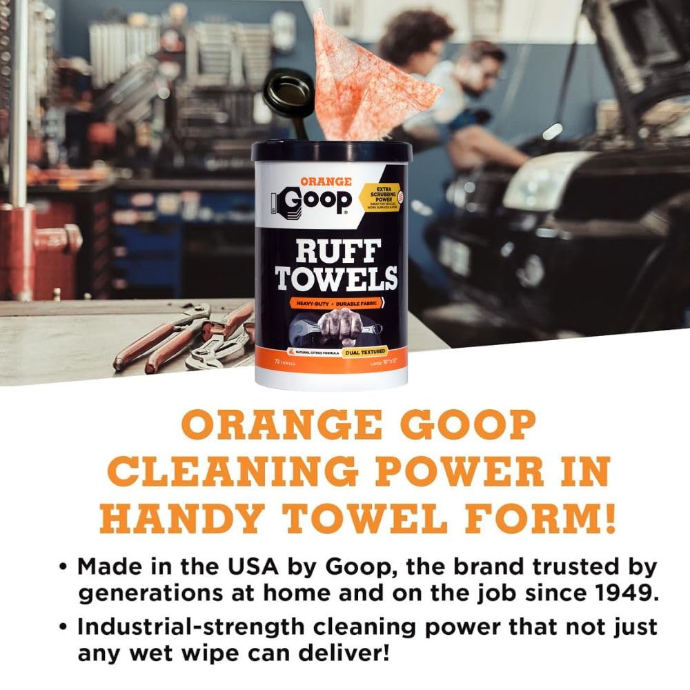 Heavy Duty Ruff Towels with Scrubbing Power (432 Count)