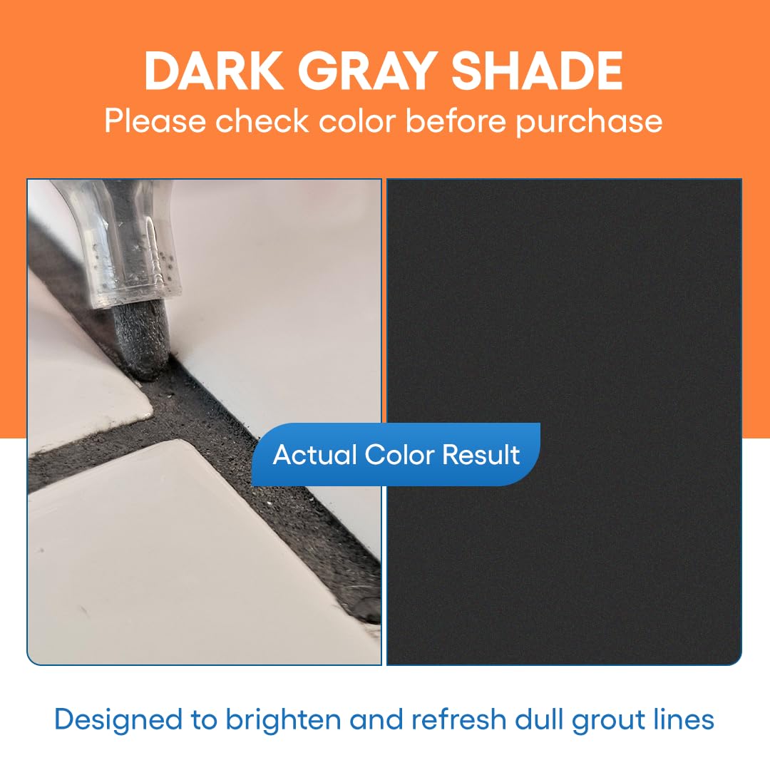 Grout Pen Dark Grey