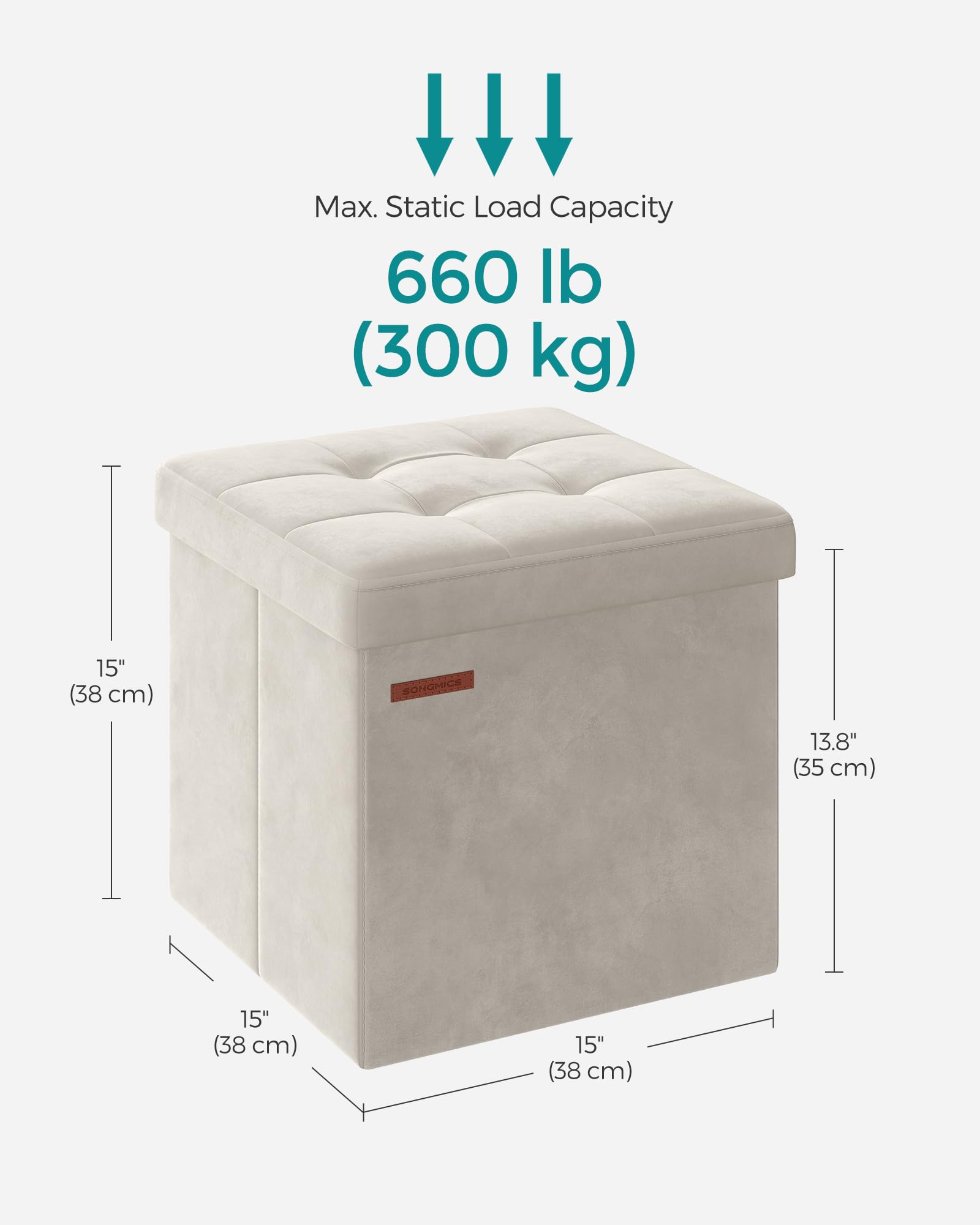 Small Storage Ottoman