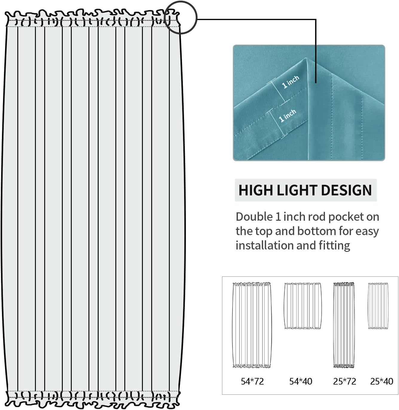French Door Curtains