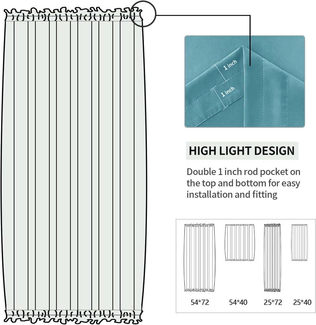 French Door Curtains