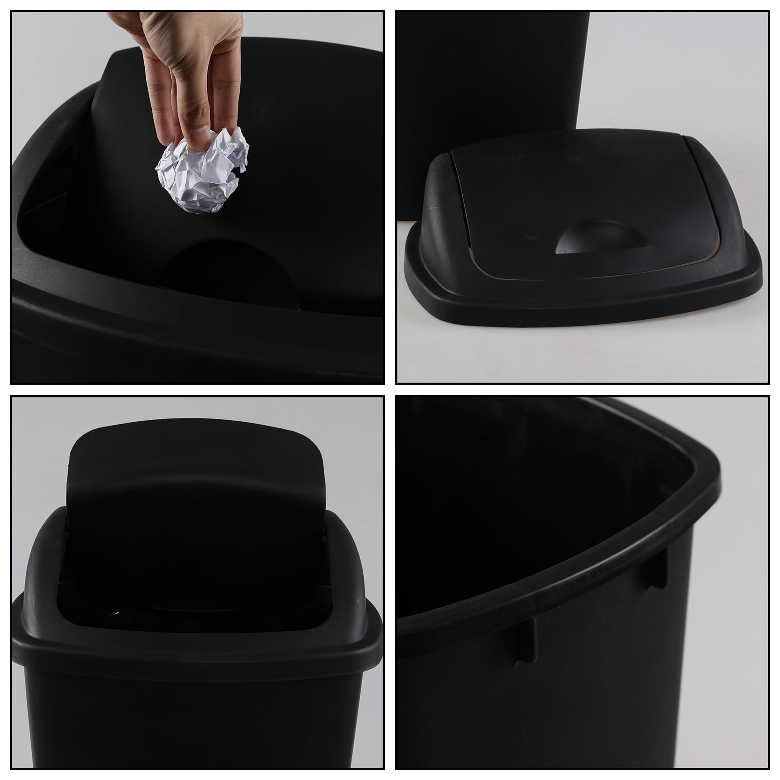 4 Pack 10 Gallon Plastic Swing (4 Count)