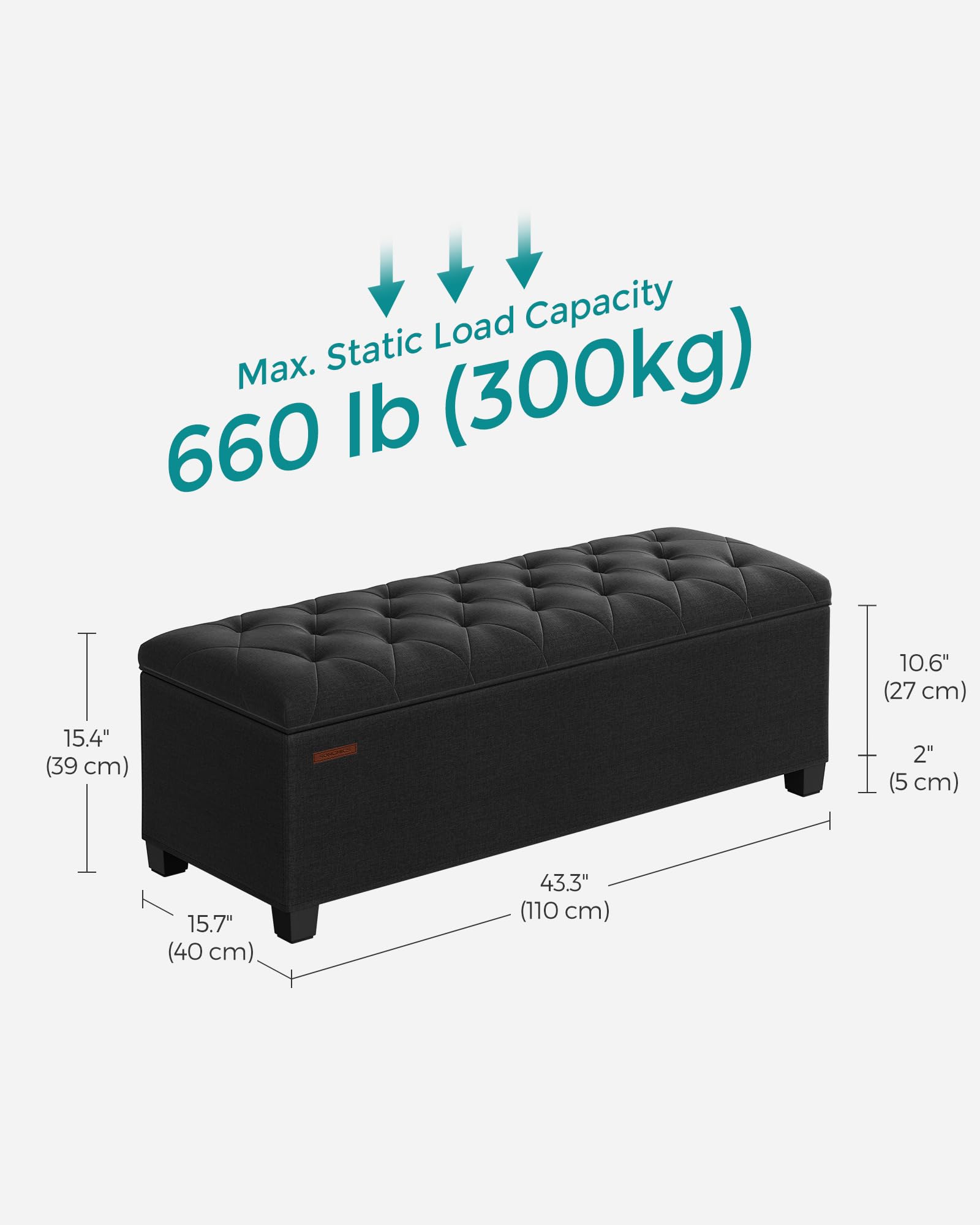 Storage Ottoman Bench