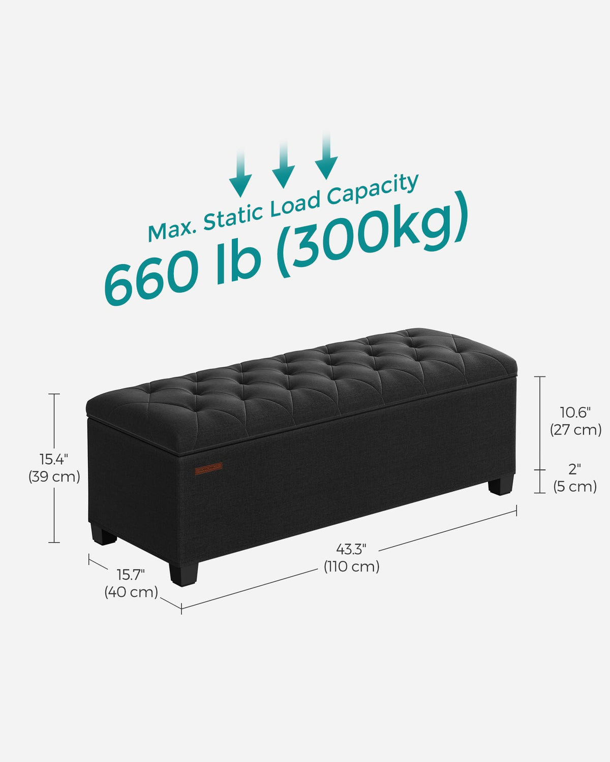 Storage Ottoman Bench