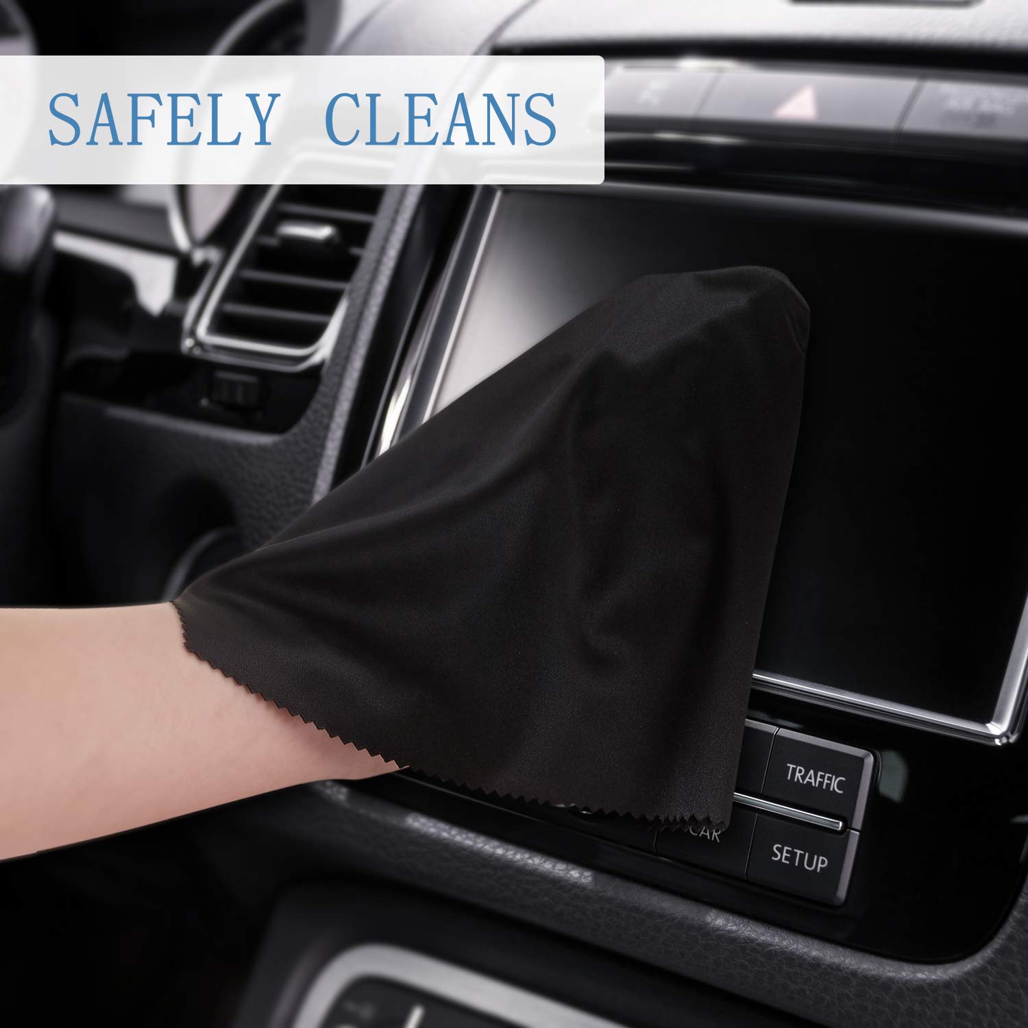 12 Pack Microfiber Cleaning Cloth (12 Count)