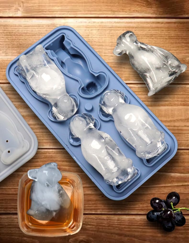 3D Labrador Ice Cube Mold