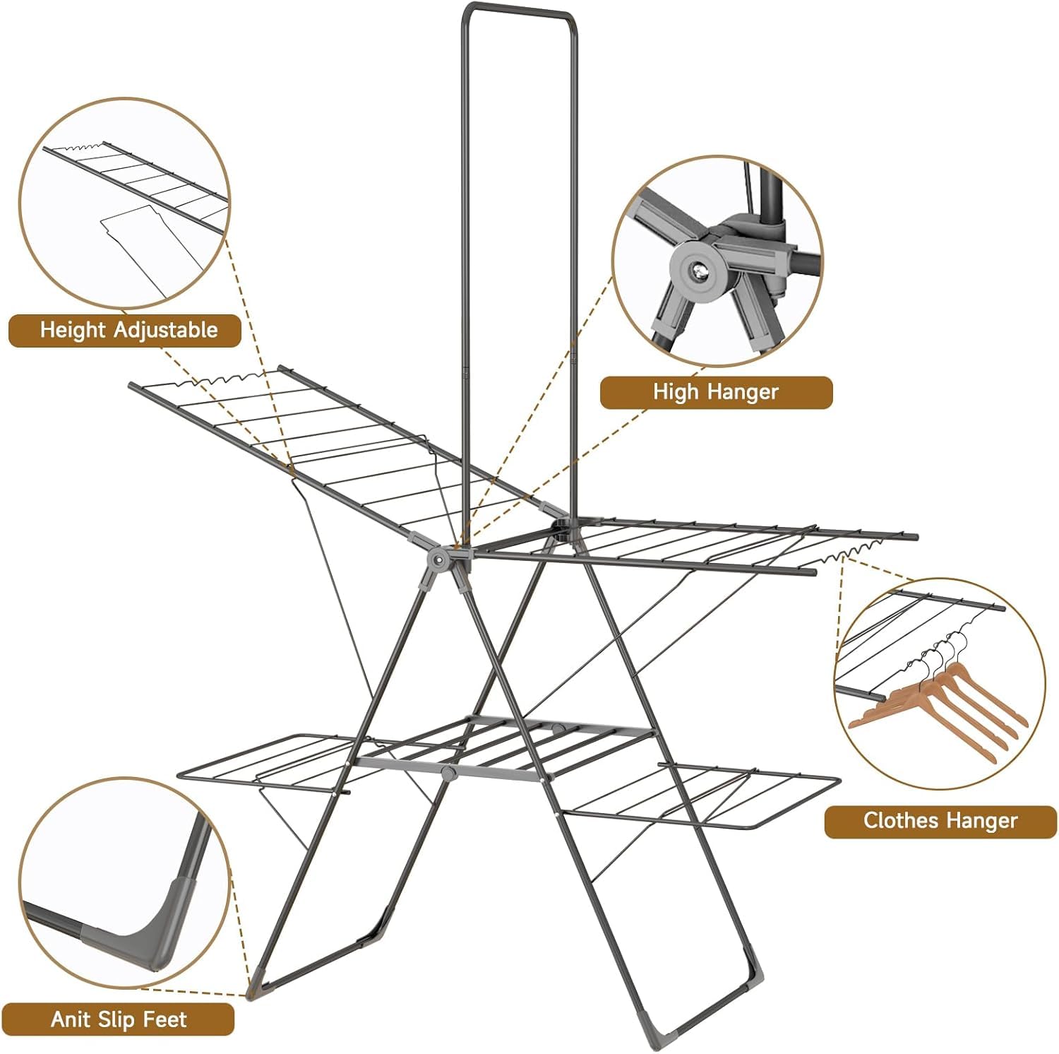 Clothes Drying Rack Foldable