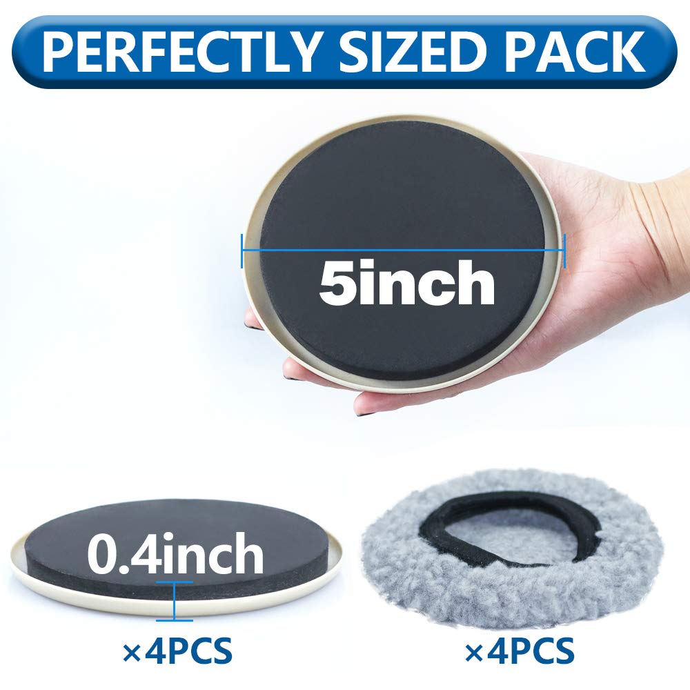 Furniture Sliders Multi (8 Count)