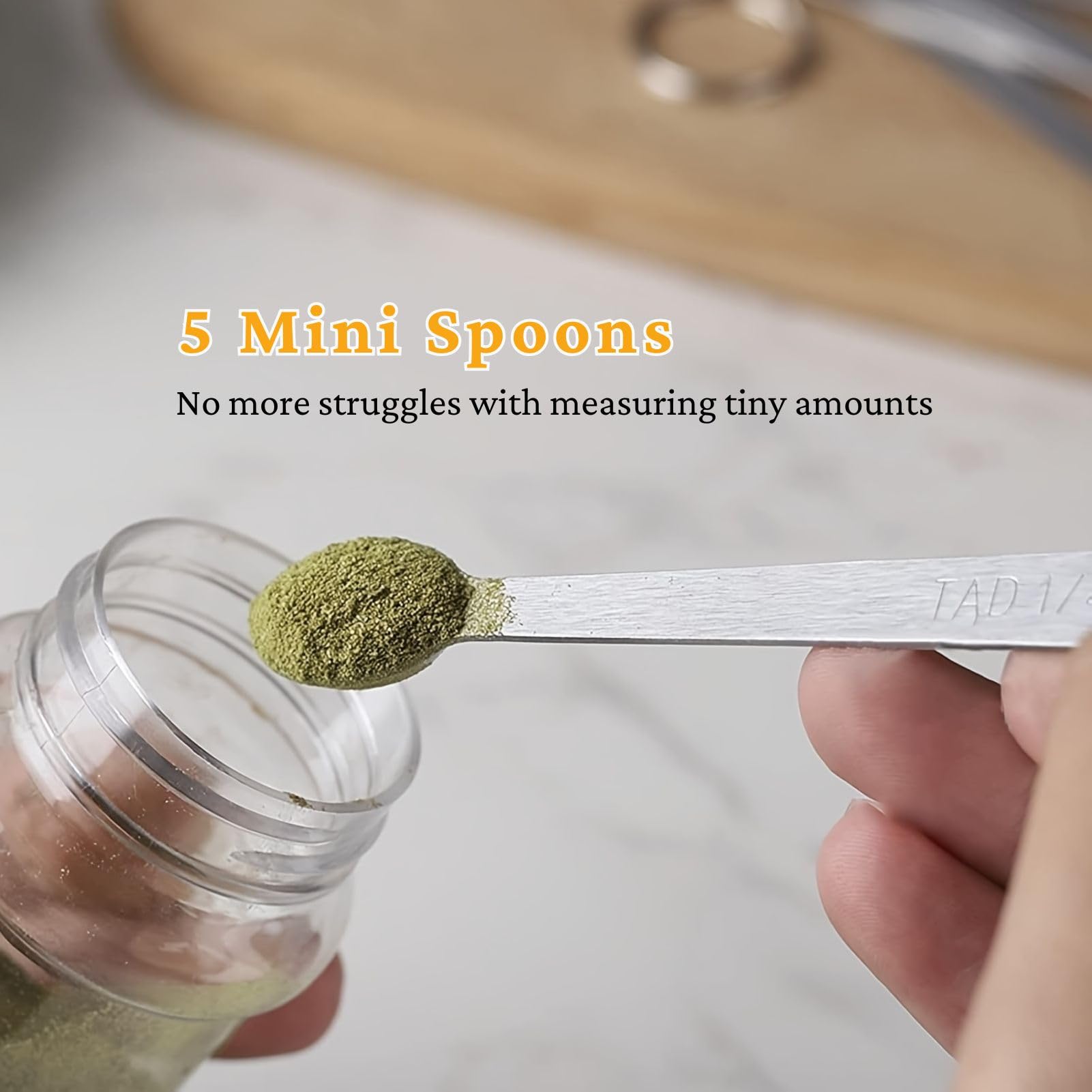 28 Pcs Stainless Steel Measuring Spoons Set with Leveler (28 Count)