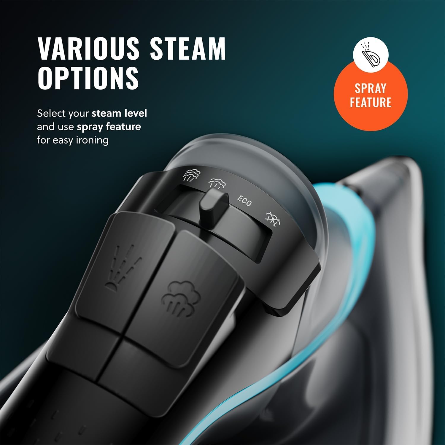 PurSteam SteamBurst+ Steam Iron