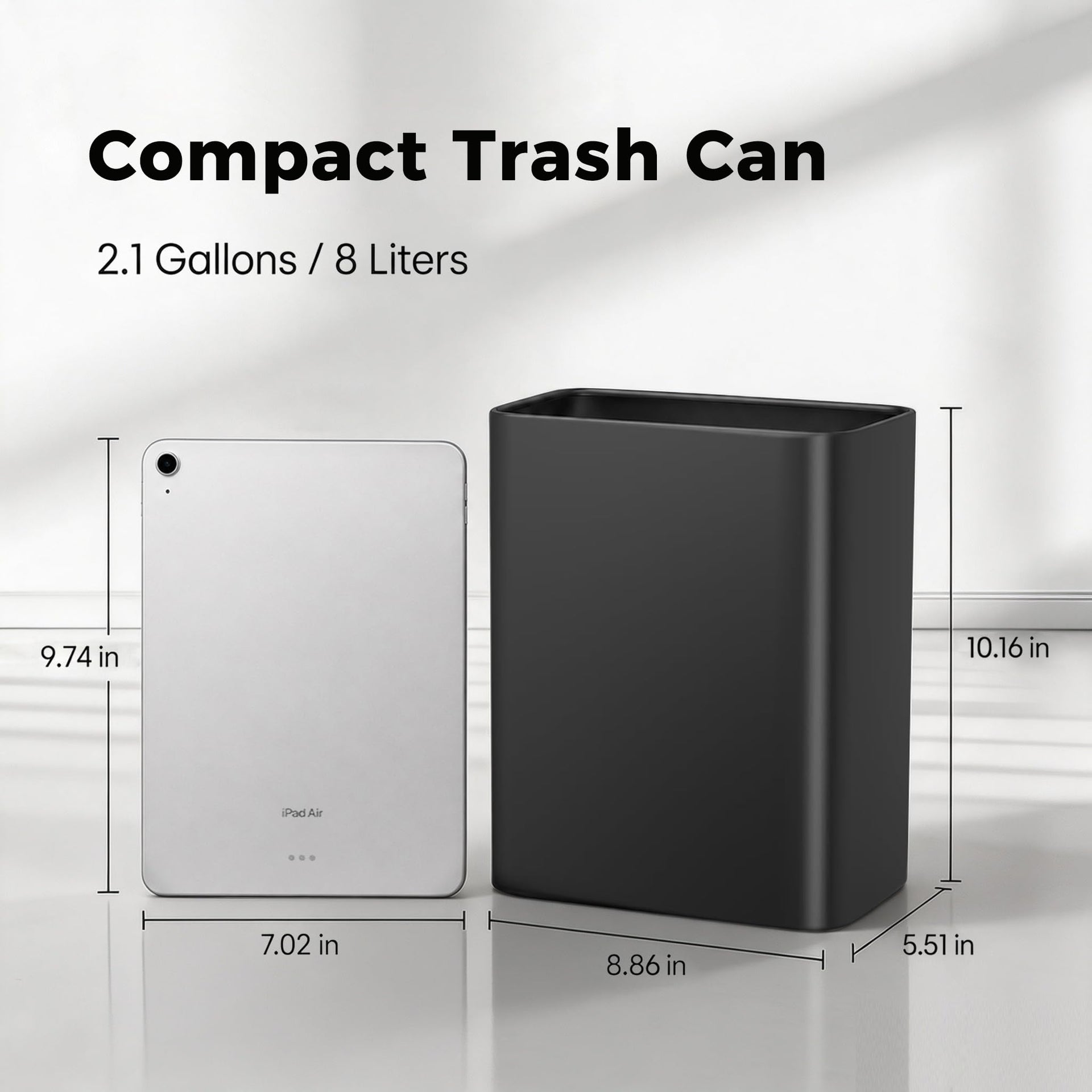 Small Bathroom Trash Can