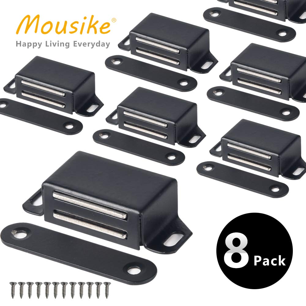 Cabinet Magnets 30lb Strong Catch for Kitchen Cupboard Door 8Pack (2 Count)