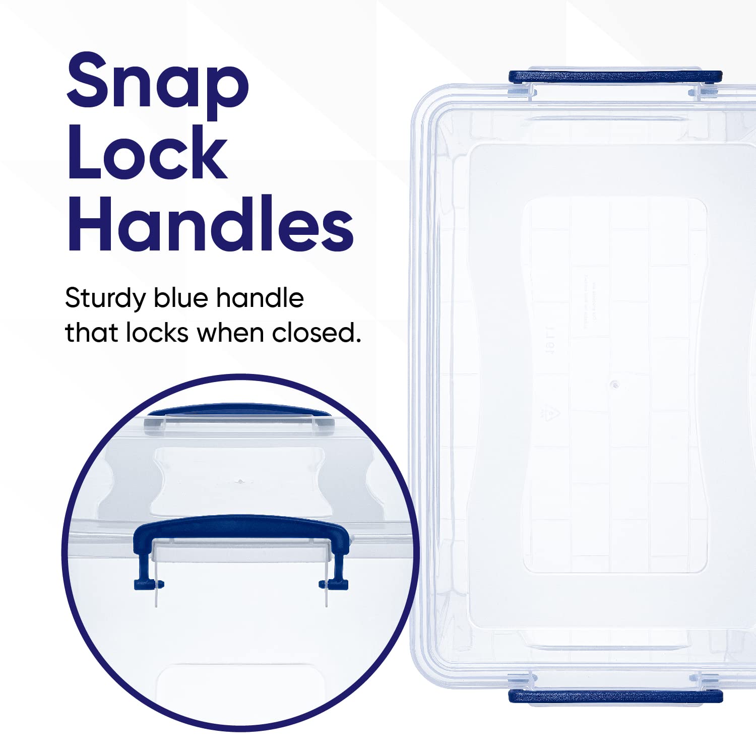 Storage Bins with Lids